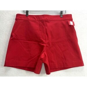 SPANX Women's Polished 6" Shorts in True Red Tummy Control Size XL NWT